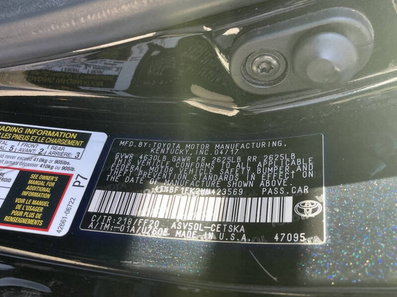 2017 Toyota Camry SE