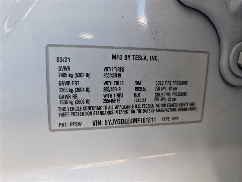 2021 Tesla Model Y Long Range