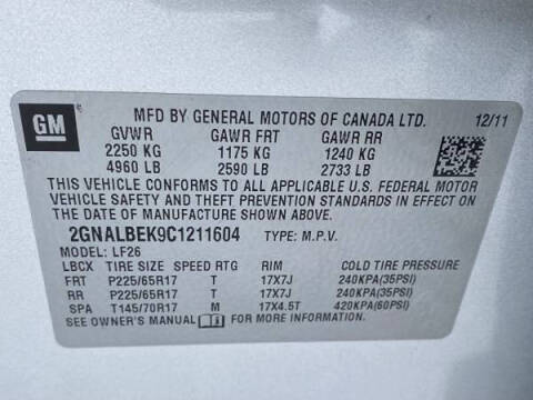 2012 Chevrolet Equinox LS