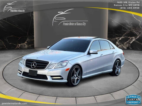 2013 Mercedes-Benz E-Class for sale at Premier Motors of KC in Kansas City MO