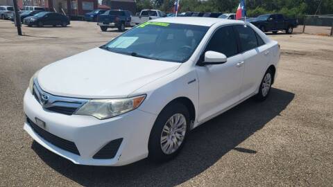 2012 Toyota Camry Hybrid for sale at JAVY AUTO SALES in Houston TX