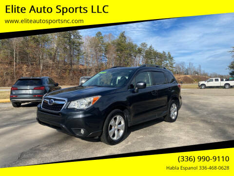 2014 Subaru Forester for sale at Elite Auto Sports LLC in Wilkesboro NC