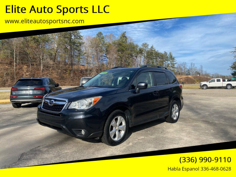 2014 Subaru Forester for sale at Elite Auto Sports LLC in Wilkesboro NC