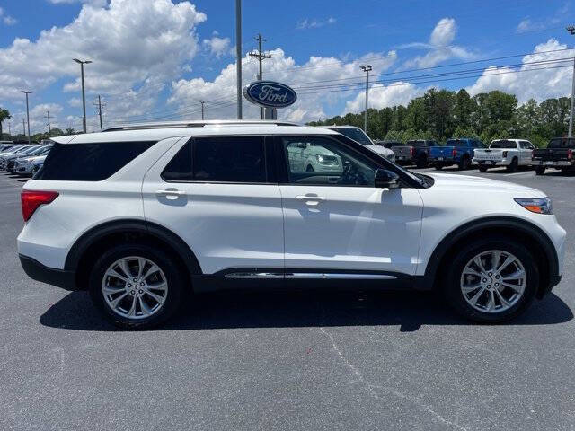 Used 2021 Ford Explorer Limited with VIN 1FMSK8FHXMGB30598 for sale in Loganville, GA