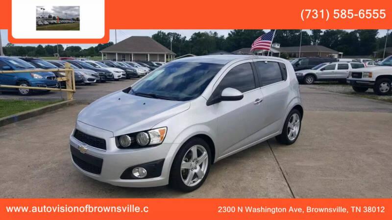 2015 Chevrolet Sonic for sale at Auto Vision Inc. in Brownsville TN