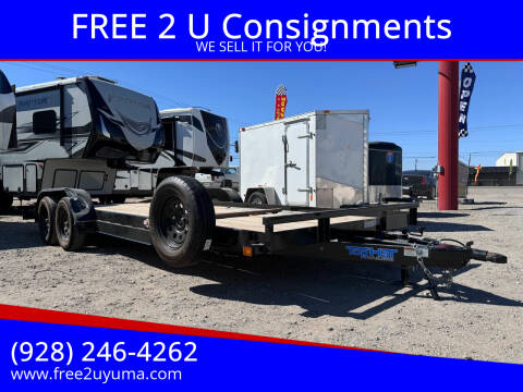 2021 Tophat Car hauler for sale at FREE 2 U Consignments in Yuma AZ