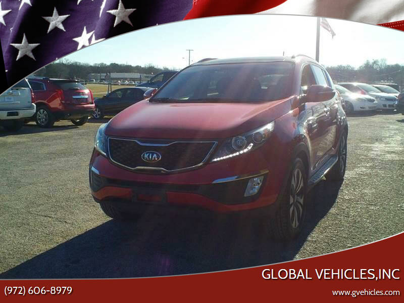 2013 Kia Sportage for sale at Global Vehicles,Inc in Irving TX