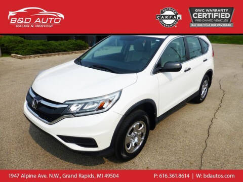 2016 Honda CR-V for sale at B&D Auto Sales Inc in Grand Rapids MI