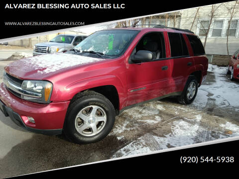 2003 Chevrolet TrailBlazer for sale at ALVAREZ BLESSING AUTO SALES LLC in Green Bay WI