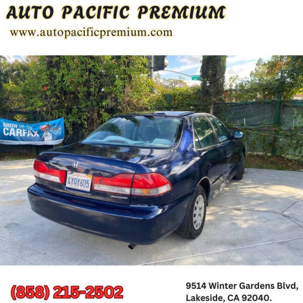 2002 Honda Accord Value Package