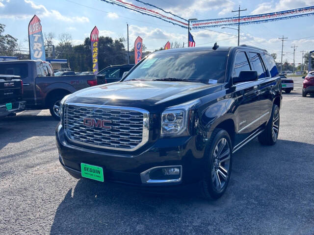 2019 GMC Yukon for sale at SEGUIN MOTOR CARS in Seguin, TX