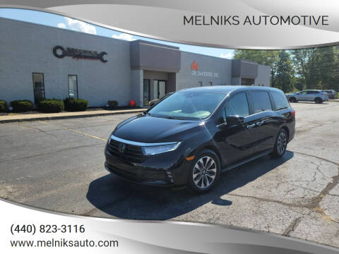 2022 Honda Odyssey for sale at Melniks Automotive in Berea OH