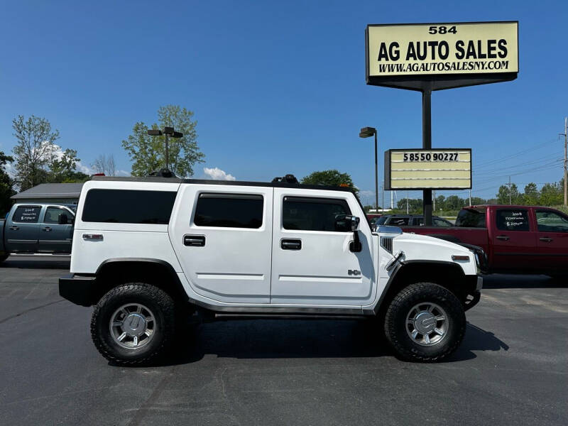 2003 HUMMER H2 for sale at AG Auto Sales in Ontario NY