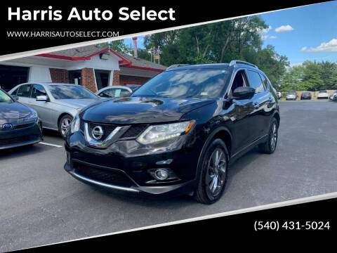 2016 Nissan Rogue for sale at Harris Auto Select in Winchester VA