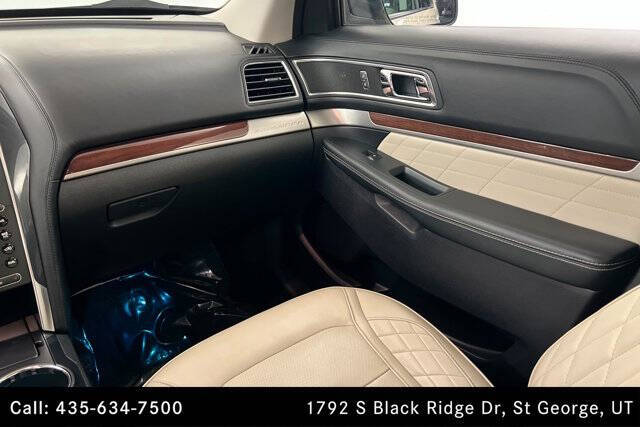 2018 Ford Explorer Platinum