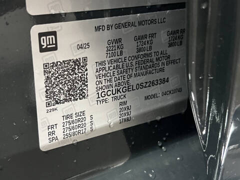 2025 Chevrolet Silverado 1500