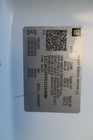 2018 Chevrolet Express 2500