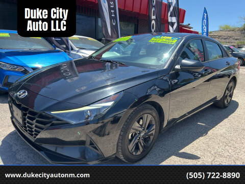 2021 Hyundai Elantra for sale at Duke City Auto LLC in Gallup NM