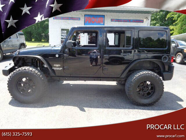 2012 Jeep Wrangler Unlimited for sale at PROCAR LLC in Portland TN