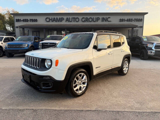 2016 Jeep Renegade for sale at Champ Auto Group Inc in Channelview, TX