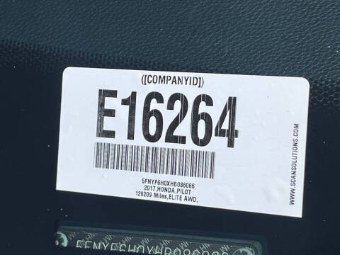 2017 Honda Pilot Elite