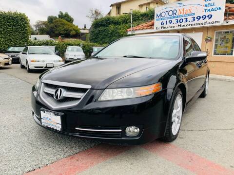 2007 Acura TL for sale at MotorMax in San Diego CA