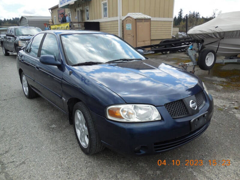 2005 nissan sentra blue