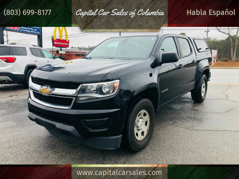 2019 Chevrolet Colorado for sale at Capital Car Sales of Columbia in Columbia SC