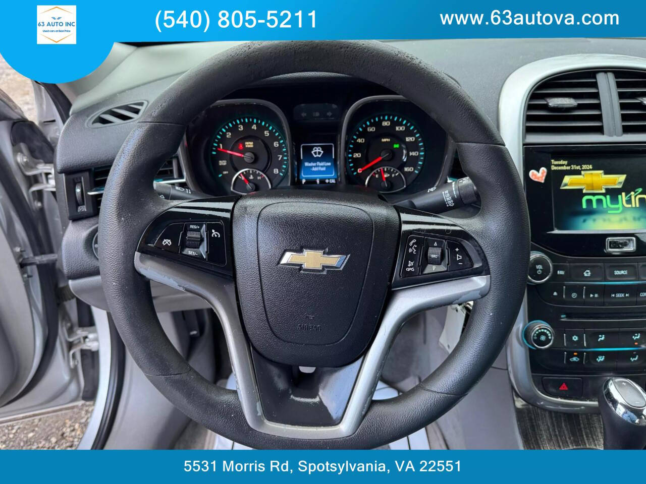 2014 Chevrolet Malibu for sale at 63 Auto Inc in Spotsylvania, VA