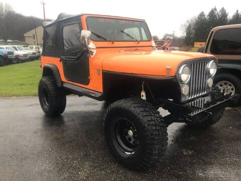 1981 Jeep CJ-7 for sale at FIREBALL MOTORS LLC in Lowellville OH