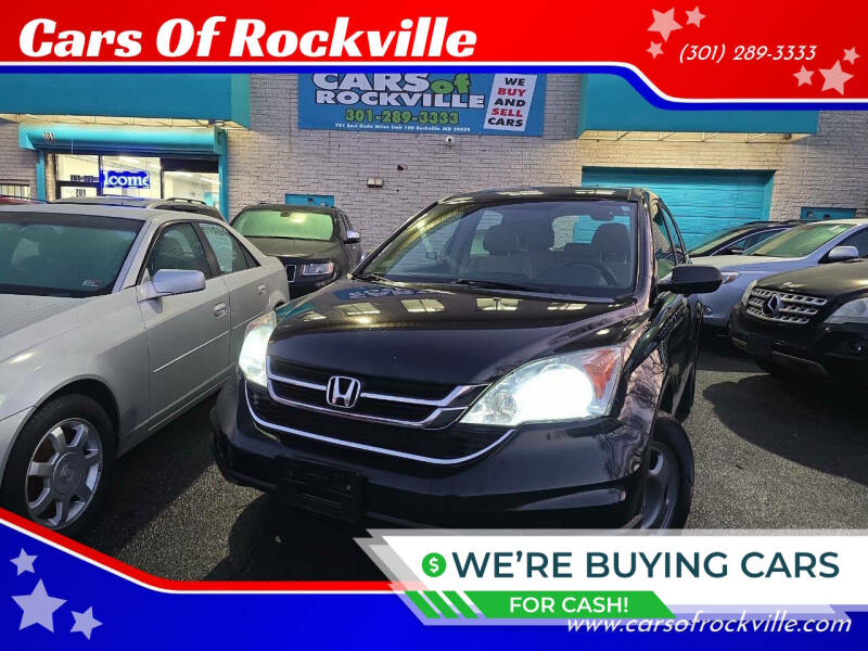 2010 Honda CR-V for sale at Cars Of Rockville in Rockville MD