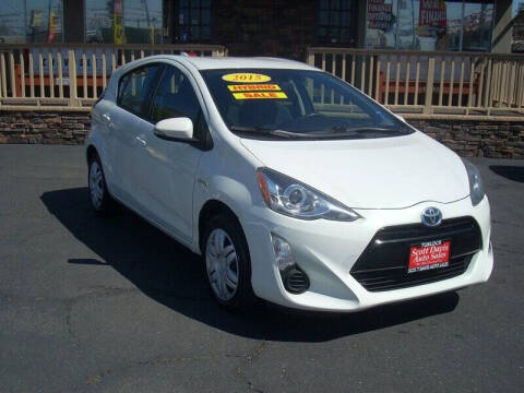 2015 Toyota Prius c for sale at Scott Davis Auto Sales in Turlock CA