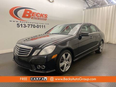 2010 Mercedes-Benz E-Class for sale at Becks Auto Group in Mason OH
