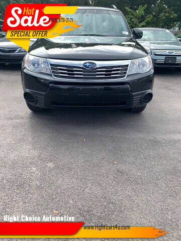 2009 Subaru Forester for sale at Right Choice Automotive in Rochester NY