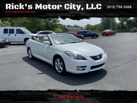 2008 Toyota Camry Solara for sale at Rick's Motor City, LLC in Springfield MA