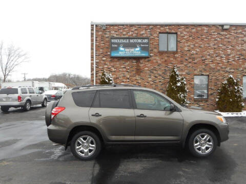 2011 Toyota RAV4 for sale at WHOLESALE MOTORCARS Sales & Auto Repair in Newington CT