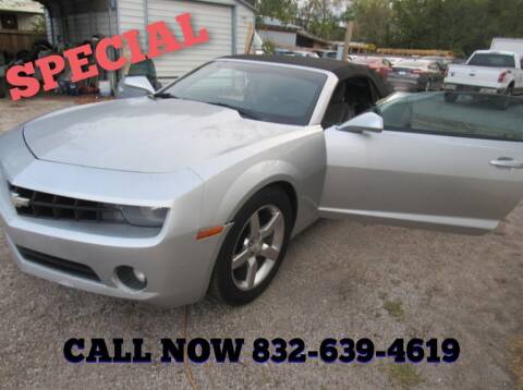 2011 Chevrolet Camaro for sale at Jump and Drive LLC in Humble TX