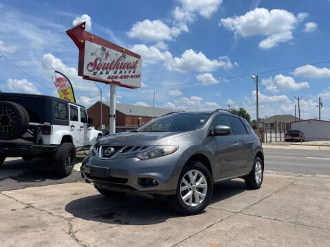 2013 Nissan Murano for sale at Southwest Car Sales in Oklahoma City OK