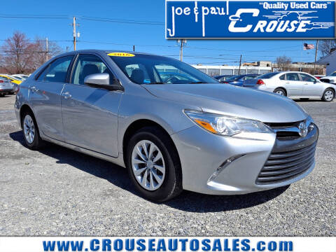 2016 Toyota Camry for sale at Joe and Paul Crouse Inc. in Columbia PA