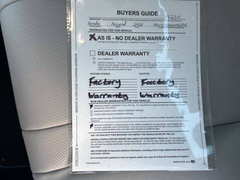 2025 Honda Accord Hybrid EX-L