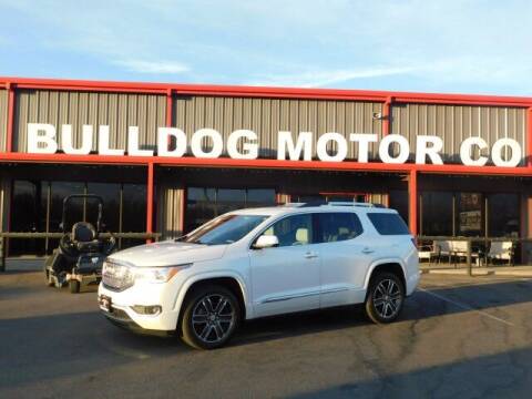 2018 GMC Acadia for sale at Bulldog Motor Company in Borger TX