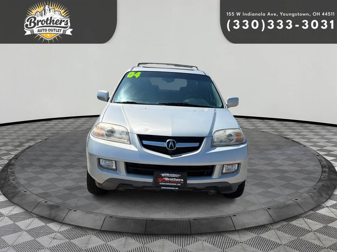 Silver 2004 Acura MDX Touring AWD Touring 4dr SUV 2
