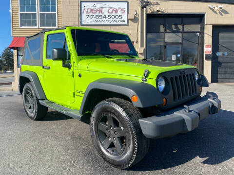 2013 Jeep Wrangler for sale at I-Deal Cars LLC in York PA