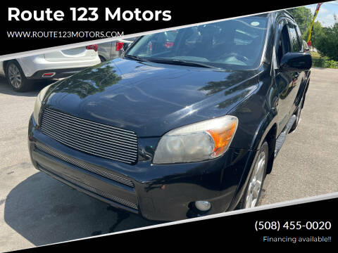 2006 Toyota RAV4 for sale at Route 123 Motors in Norton MA
