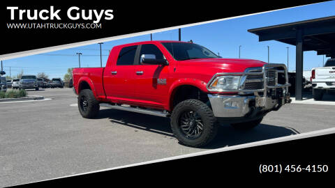 2015 RAM 3500 for sale at Truck Guys in West Valley City UT