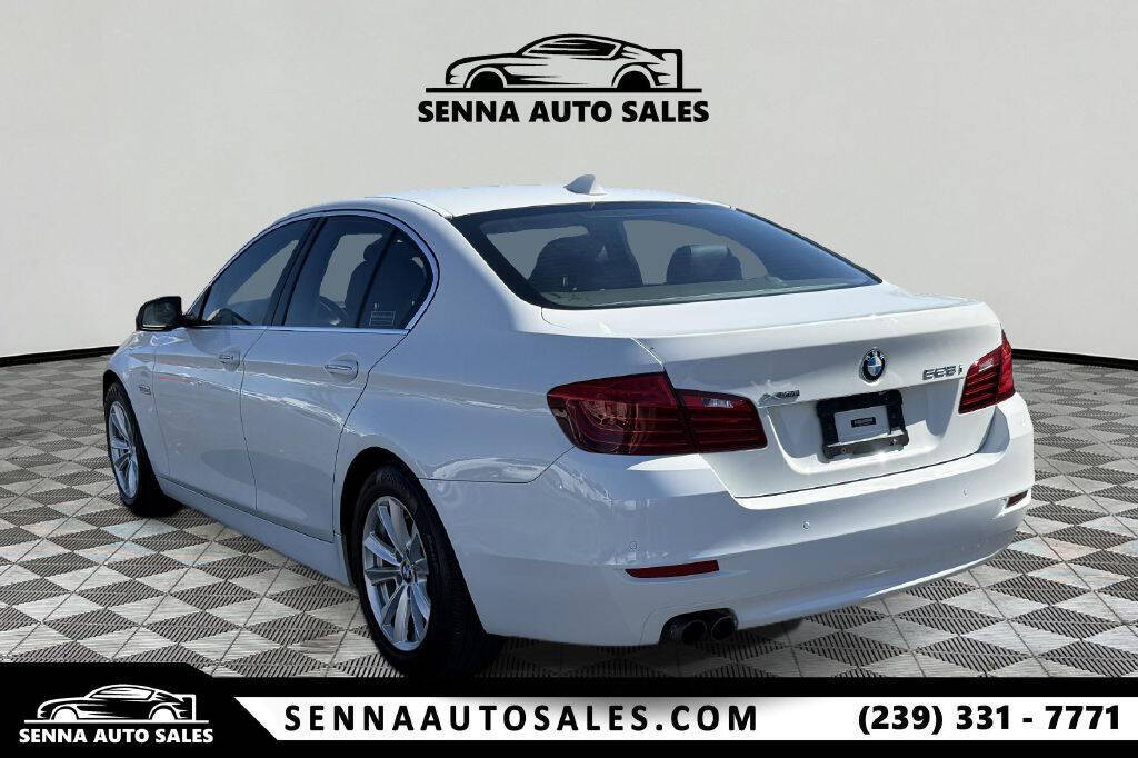 2015 BMW 5 Series for sale at SENNA AUTO SALES in Naples, FL