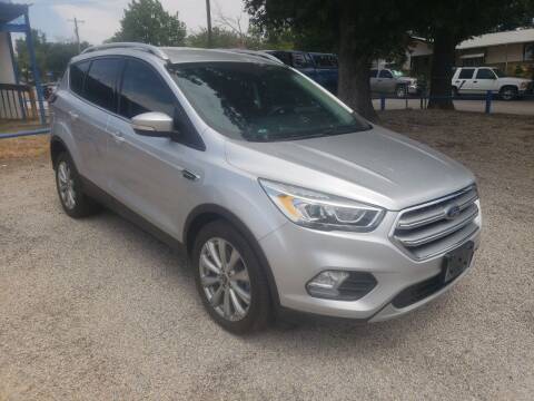 2017 Ford Escape for sale at HAYNES AUTO SALES in Weatherford TX