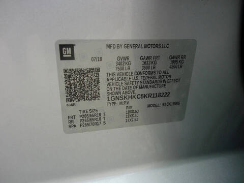 2019 Chevrolet Suburban LT