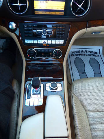 2013 Mercedes-Benz SL-Class SL 550