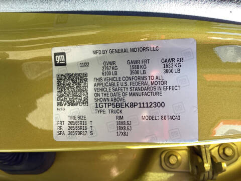 2023 GMC Canyon Elevation